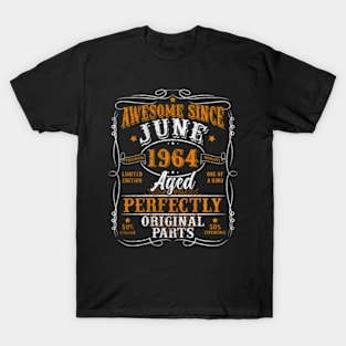 Legends Born In June 1964 60 60Th T-Shirt